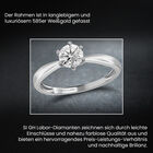 LUXORO SI GH Labor Diamant Ring in 585 Weißgold - 1 ct. image number 9